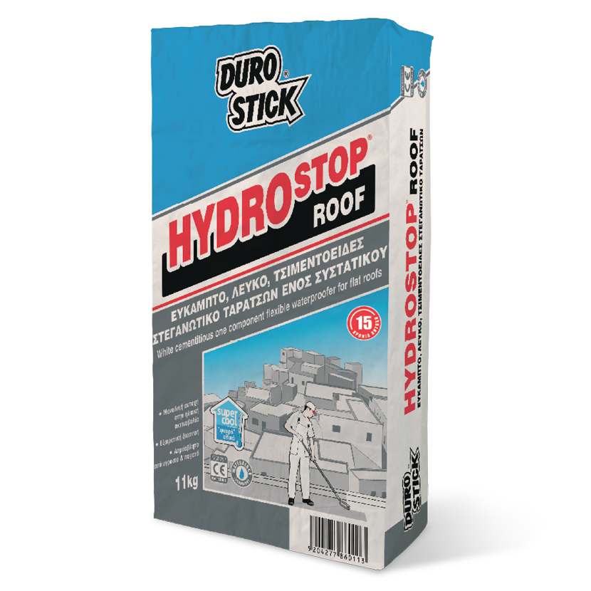 DUROSTICK HYDROSTOP ROOF (11 Kg) ΕΥΚΑΜΠΤΟ ΤΣΙΜΕΝΤΟΕΙΔΕΣ ΣΤΕΓΑΝΩΤΙΚΟ ΤΑΡΑΤΣΩΝ